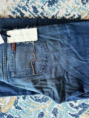 7 For All Mankind | Long Bootcut | Dark Blue | sz 33 x 33
